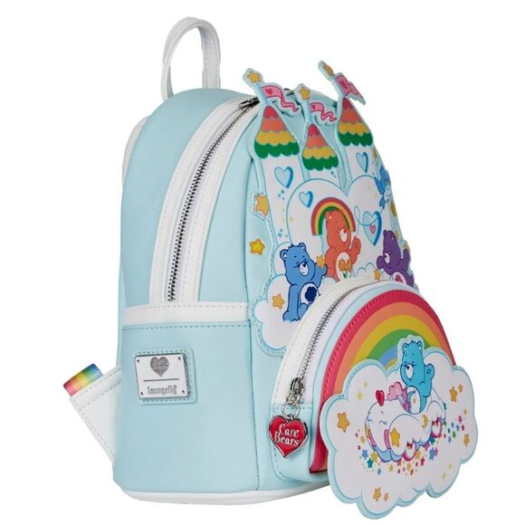 Loungefly Care Bears Care-a-Lot Castle Backpack Purse